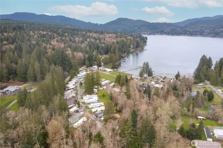 Enjoy beautiful Lake Samish offering boating and swimming!