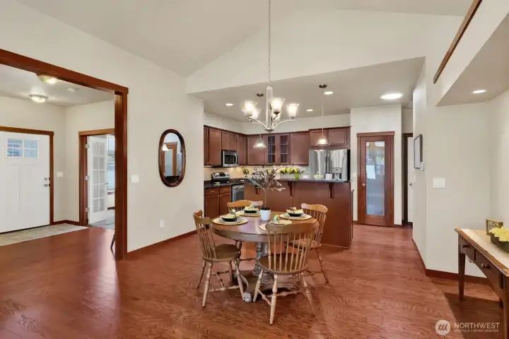 Abundant room for hosting a large dinner party!
