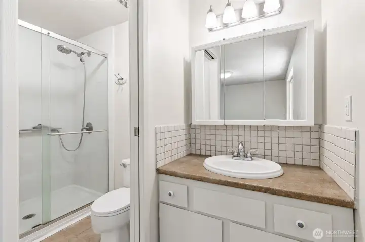 Master bathroom