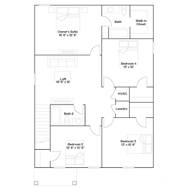Floor plan- Upper