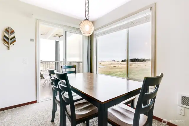 Primary dining area