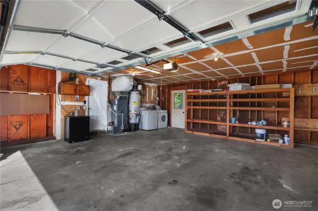 LArge Attached Garage