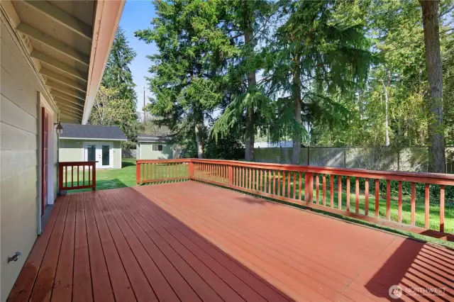 Super Deck for Entertaining and relaxing!