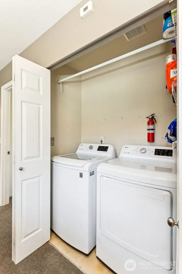 Upstairs Laundry