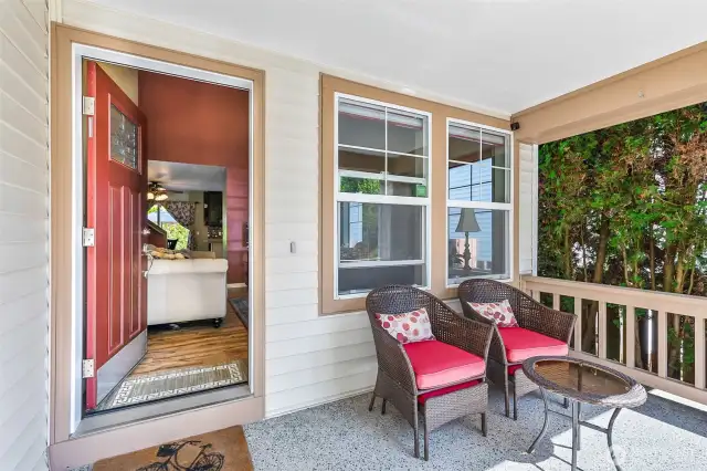 Front Porch Entry
