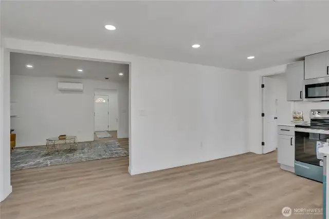 ADU kitchen/dining room