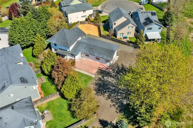 aerial view
