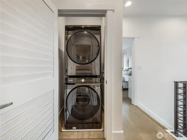Upstairs laundry room
