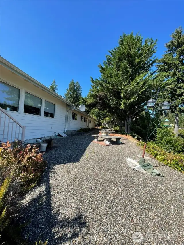Side of house