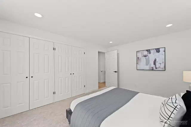 Large Primary Bedroom Closets