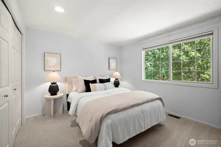 2nd Bedroom- Backyard Facing