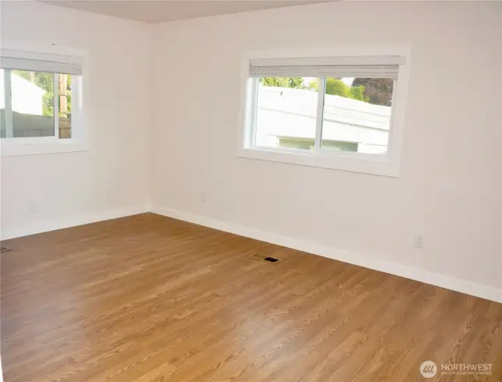 Spacious primary bedroom featuring a large walk-in closet.