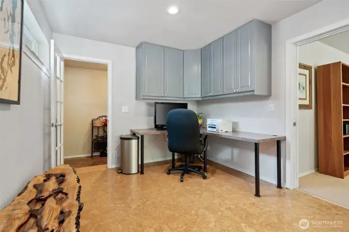 Office/Den off the family room.