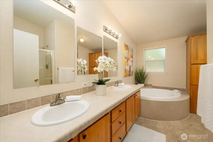 Don’t miss the gorgeous tub!