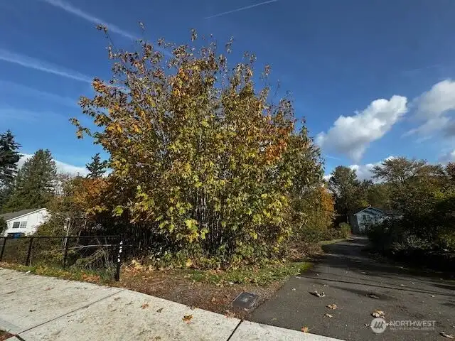Current, looking to the northeast, water meter, look at lower, middle portion of photo