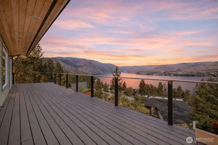 Breathtaking views of Lake Chelan just above the State Park from Stormy Mountain to Wapato Point!