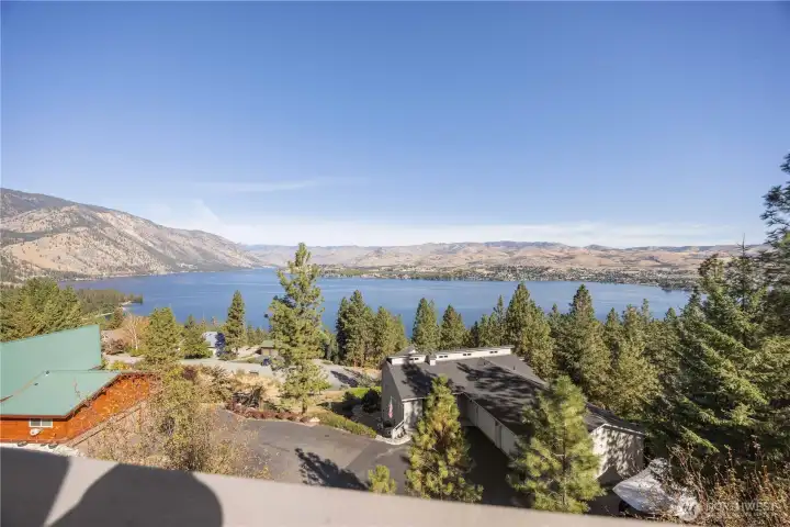 Nestled above Chelan Ridge on the South Shore of Lake Chelan with sweeping views uplake including Stormy Mountain