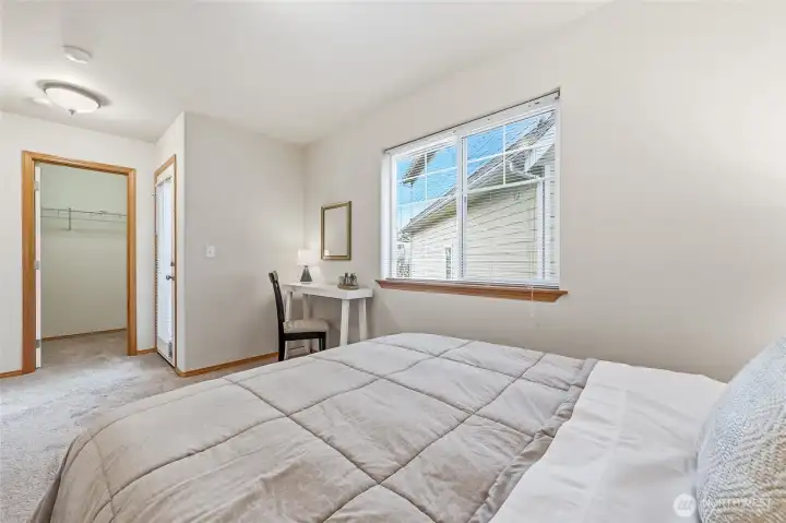 1st bedroom also includes walk-in closet