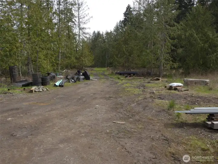 Partially cleared for building