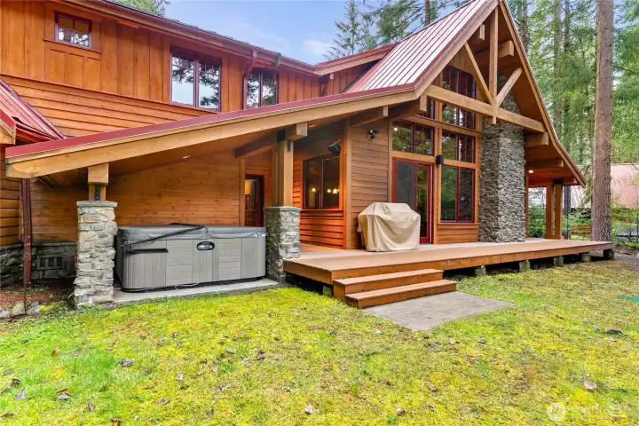 Enjoy fresh mountain air and tranquil surroundings