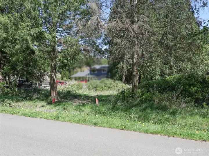 Driveway intended to be off 30th