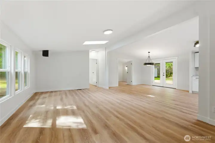 Bright and open living area