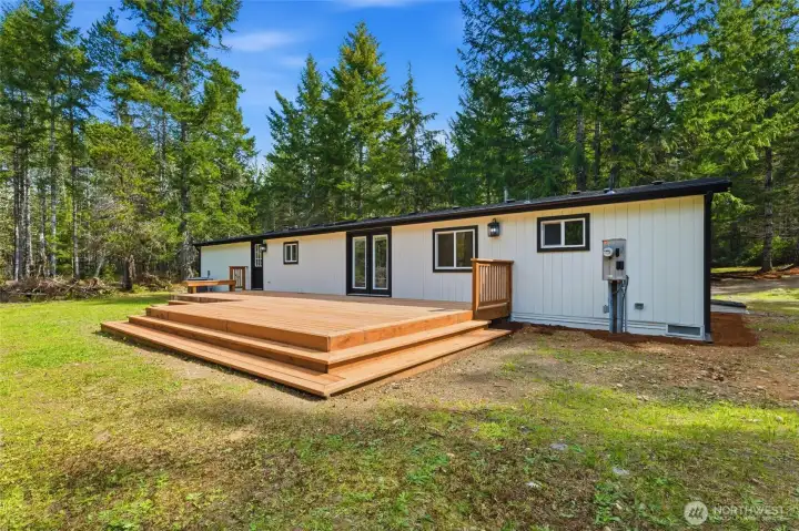 Beautiful Expansive Deck