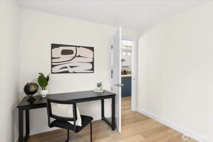 Third bedroom could also be used as an office