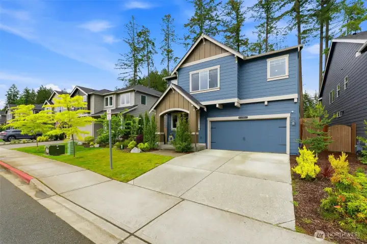You'll be happy to be in the friendliest neighborhood in McCormick Creek.  There is really just neighborhood traffic, going slow because of the kid activity in the streets and sidewalks.  Lots of bikes and trikes, followed by parents.  It's a loop, no busy through traffic.
