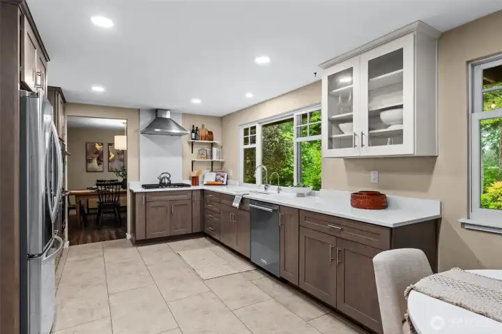 Updated kitchen