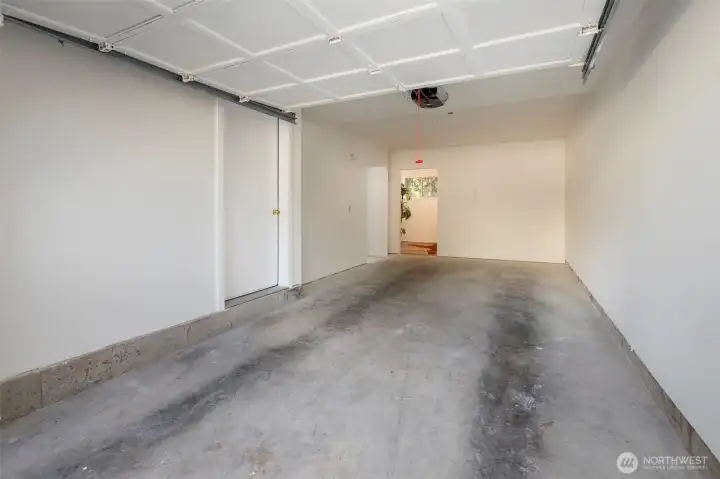 One car attached garage