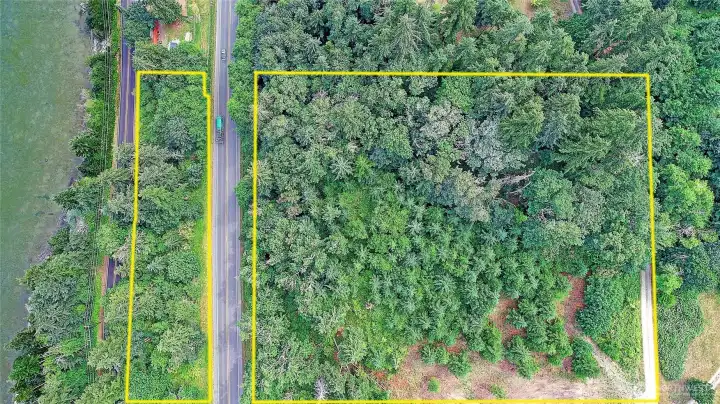 Estimate Lines Only: Lot I Includes Land Across E. Camano Dr (Part of Existing Parcel I)~