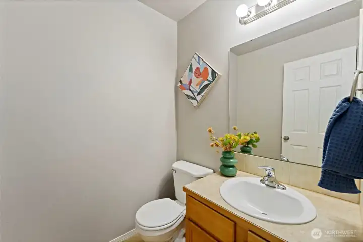 Downstairs 1/2 bath