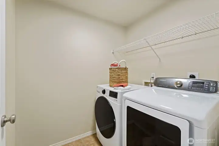 Upstairs Laundry Room