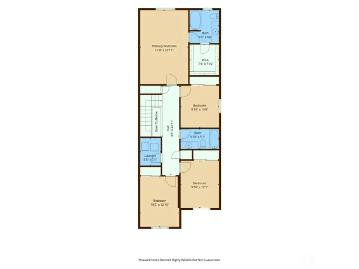 Second Floor Floorplan