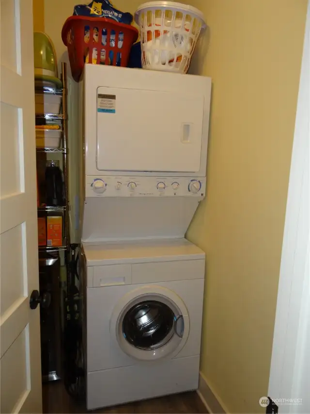 Stacking Washer and Dryer