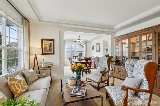 Living Room and Dining Room