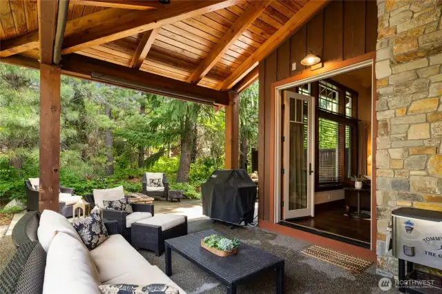 Such a wonderful space to unwind the day.
