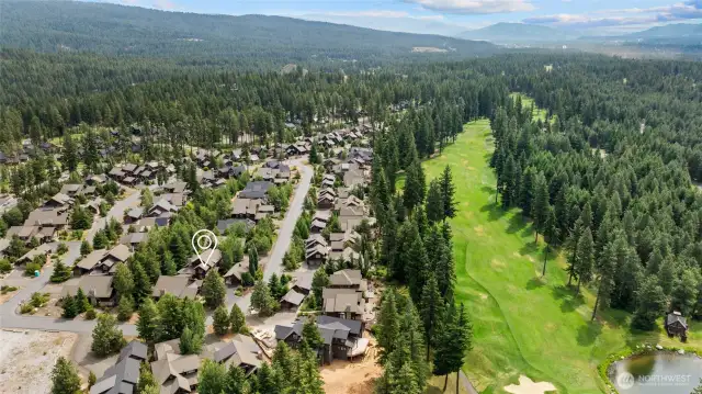 Your front door is a short distance to Prospector Golf Course.