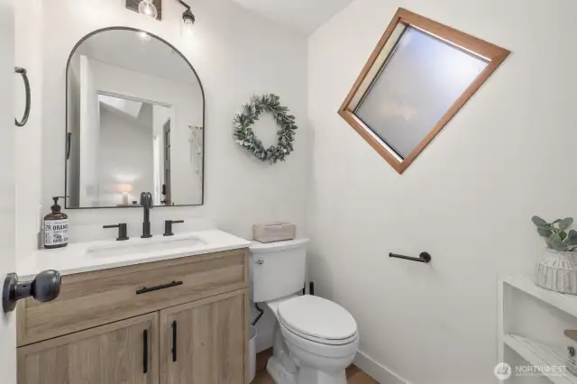 Beautifully updated main floor bathroom