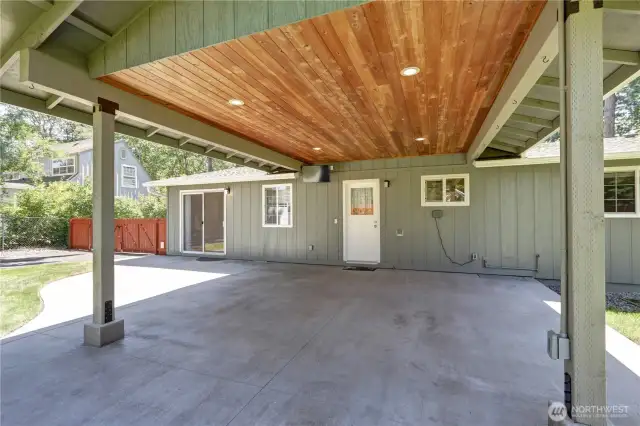 22x18 covered patio - new in 2019