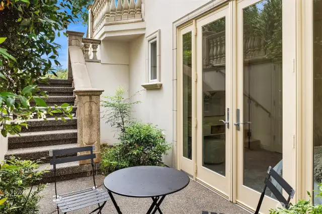 Terrace offers time of tranquility and grace