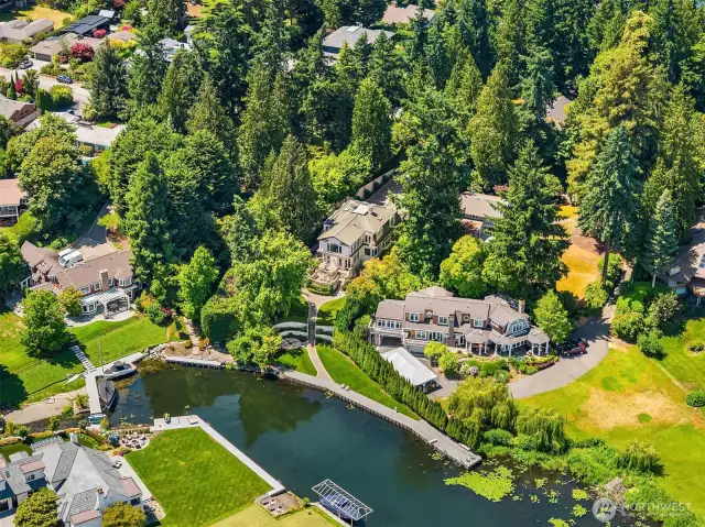 Property nested in this lush, quaint and most coveted neighborhood in the region