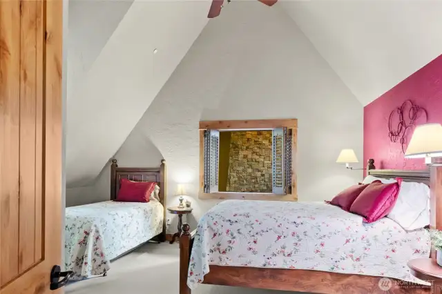 Second floor bedroom three with en-suite.