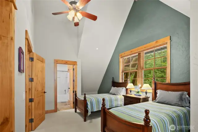 Second floor bedroom four with en-suite.