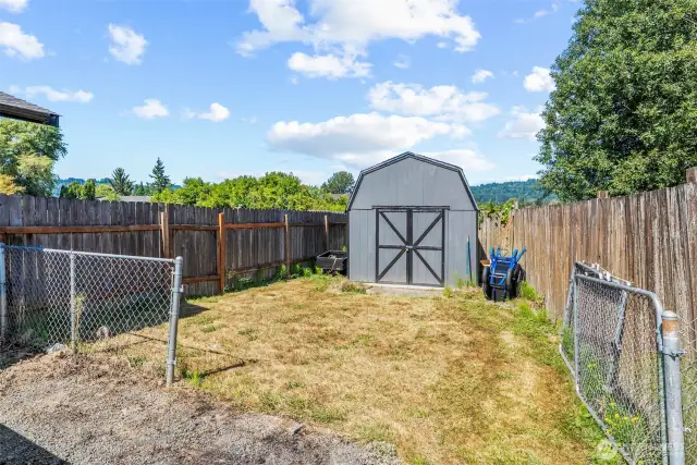 New shed