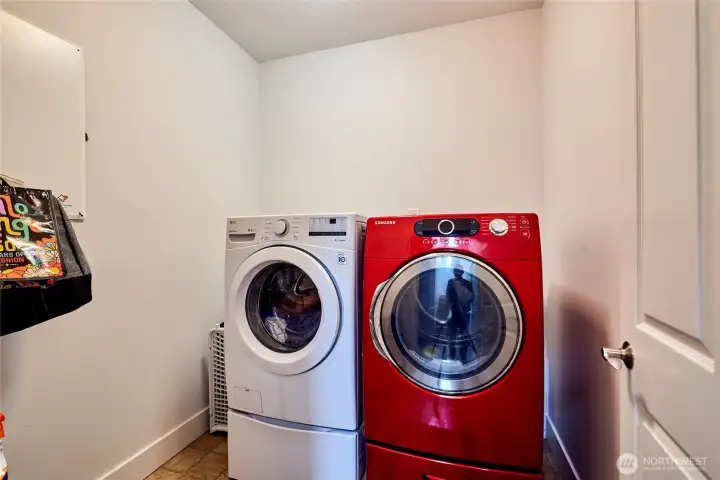 On the lower level you'll find a laundry room, storage closet and a 2 car garage with an adjacent unfinished basement area will high ceilings and tons of storage space.