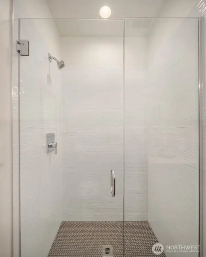 3/4 bathroom on second floor.