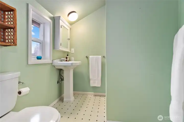 Bathroom upstairs