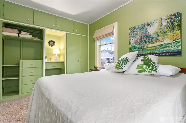 Bedroom on the main floor